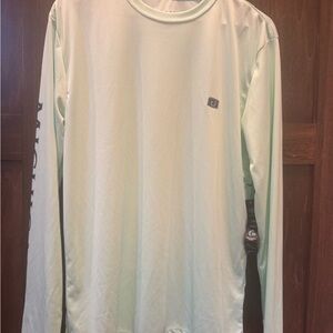 Men's Light Green Long Sleeve Avid Fishing Shirt